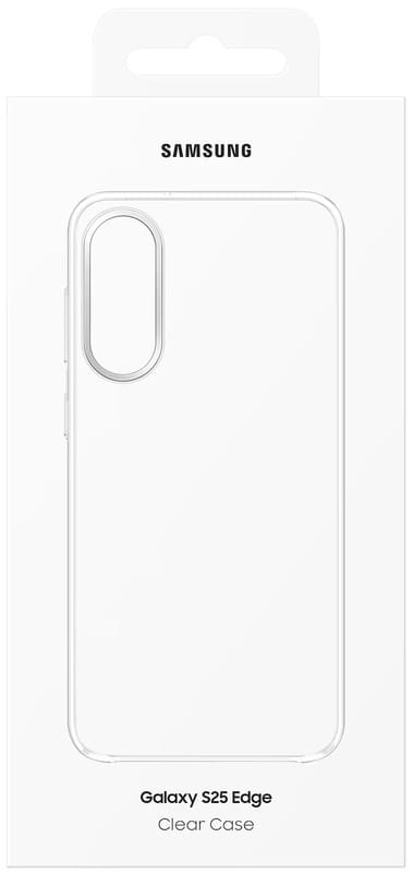 Чeхол-накладка Samsung Clear Case для Samsung Galaxy S25 Edge SM-S937 Clear (EF-QS937CTEGWW)