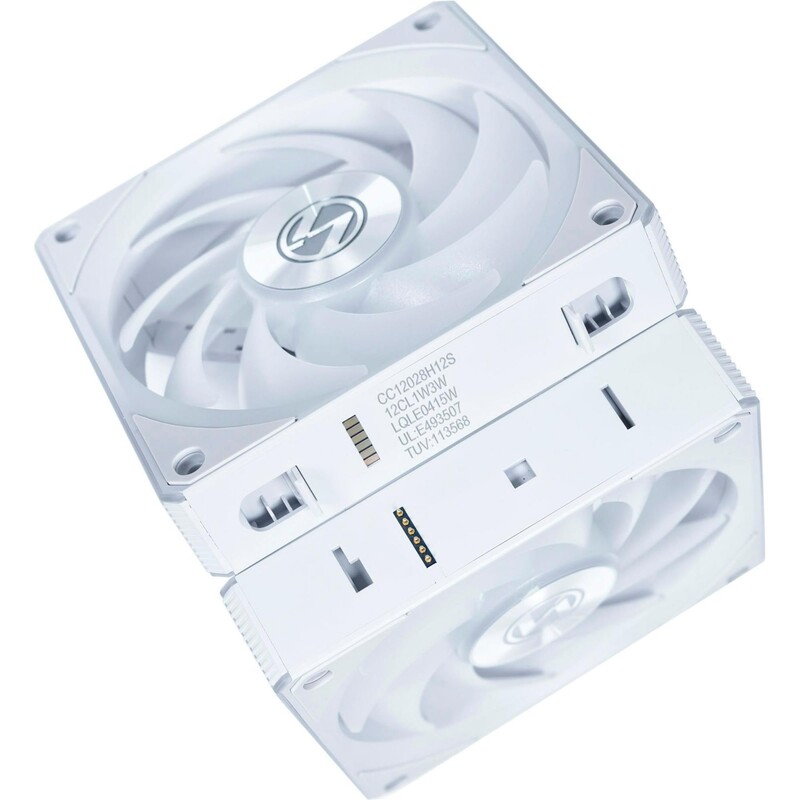 Вентилятор Lian Li Uni Fan CL Wireless 120-3 Reverse Blade White (G99.12RCL1W3W.00)
