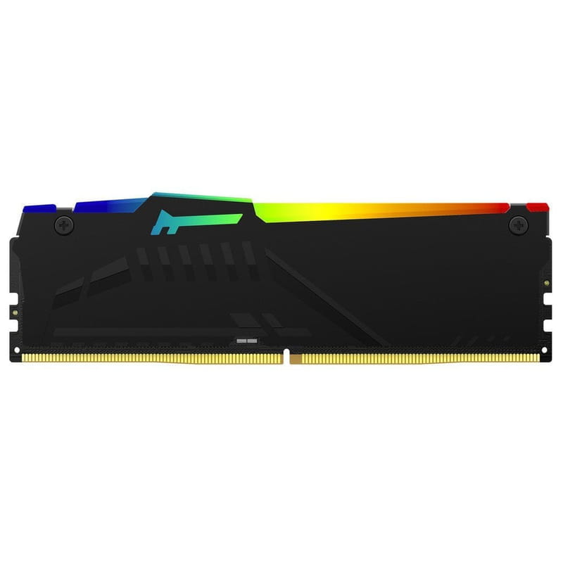 Модуль пам`яті DDR5 32GB/5200 Kingston Fury Beast RGB Black (KF552C40BB2A-32)