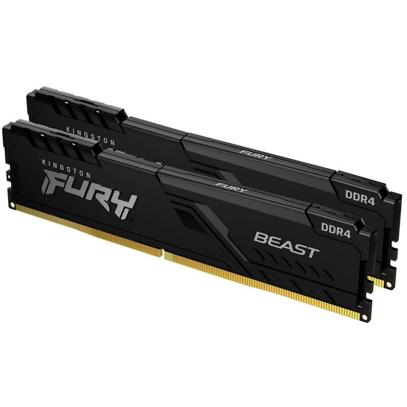 Модуль памяти DDR4 2x8GB/3200 Kingston Fury Beast Black (KF432C16BBK2/16WP)