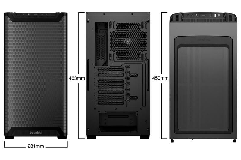 Корпус be quiet! Pure Base 501 Airflow Black (BG074) без БЖ