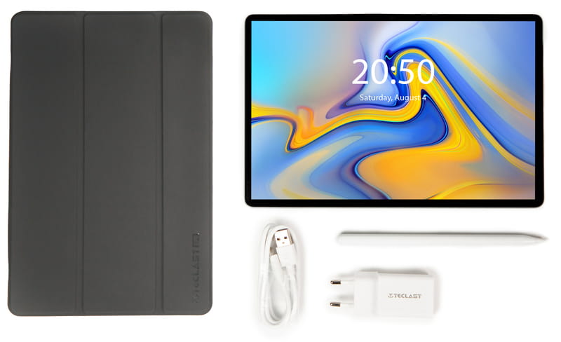 Планшет Teclast M50 8/128GB 4G Dual Sim Aqua Blue (M5H5CS/TL-112841) з чохлом та стілусом