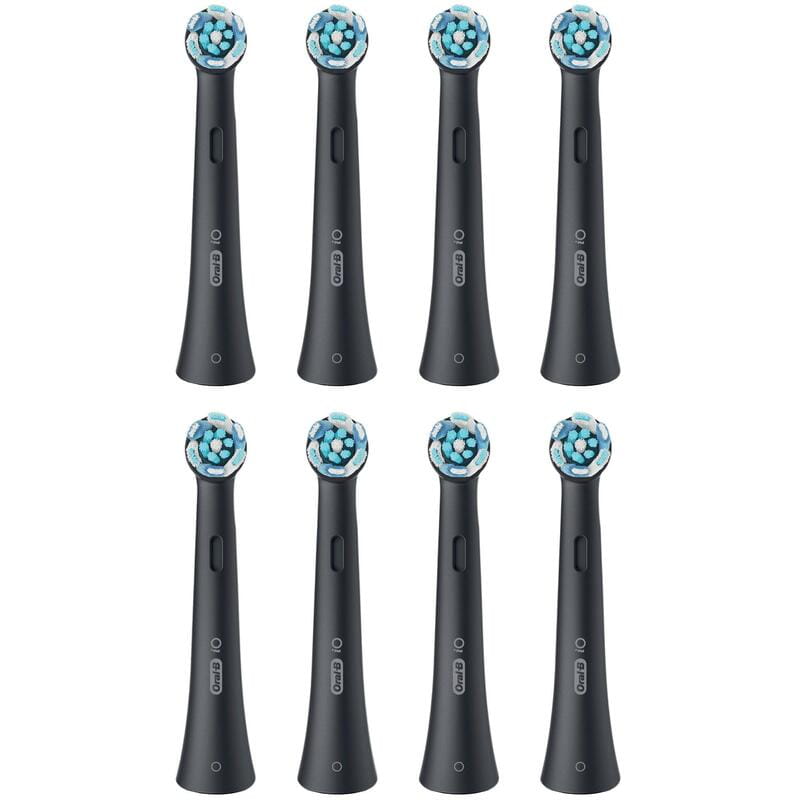 Насадка для зубної електрощітки Braun Oral-B iO RB CBF-8 Ultimate Clean Black (8 шт)