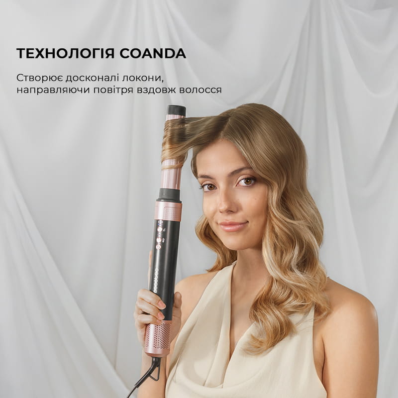 Стайлер Cecotec Bamba CeramicCare 14in1 AirGlam Black (CCTC-00251)