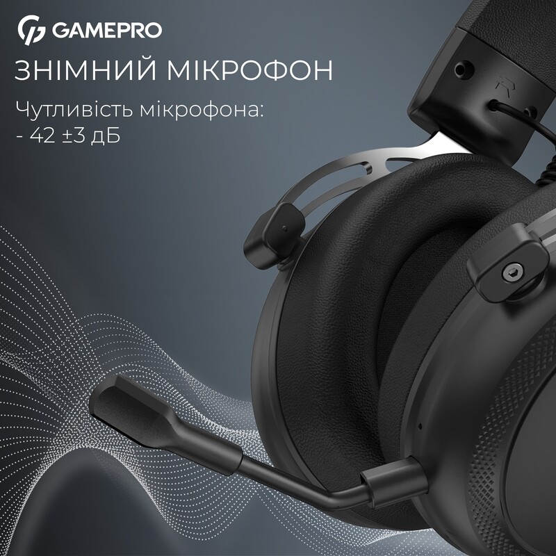 Гарнитура GamePro Asgard Skald Black (HSW160B)