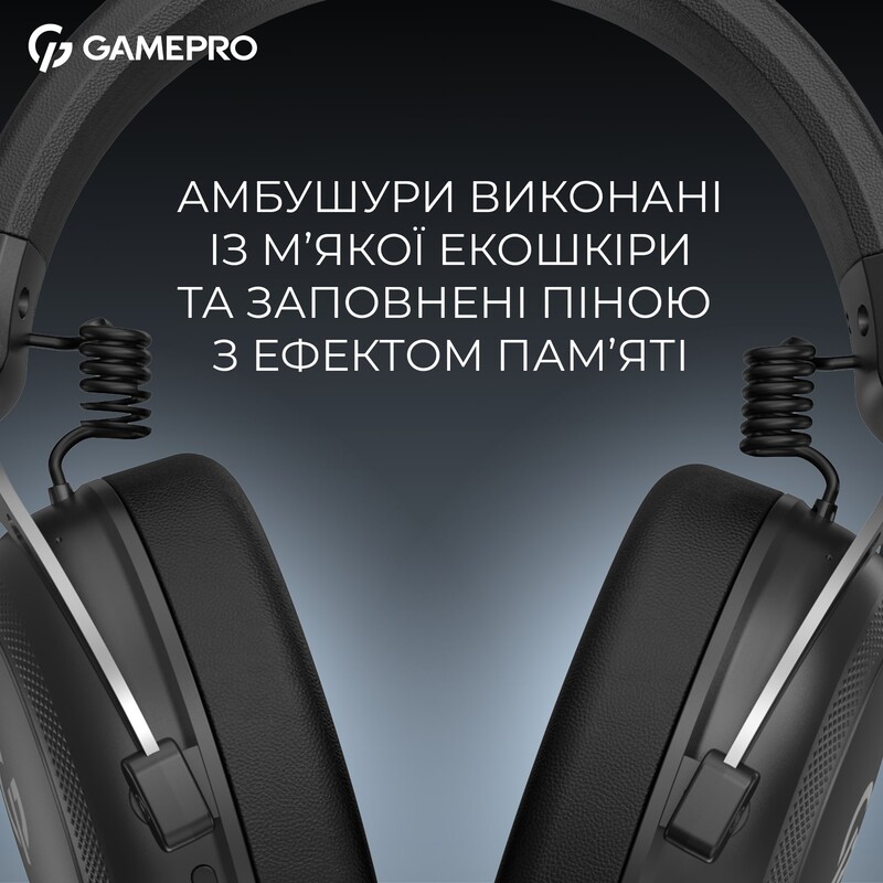 Гарнитура GamePro Asgard Skald Black (HSW160B)