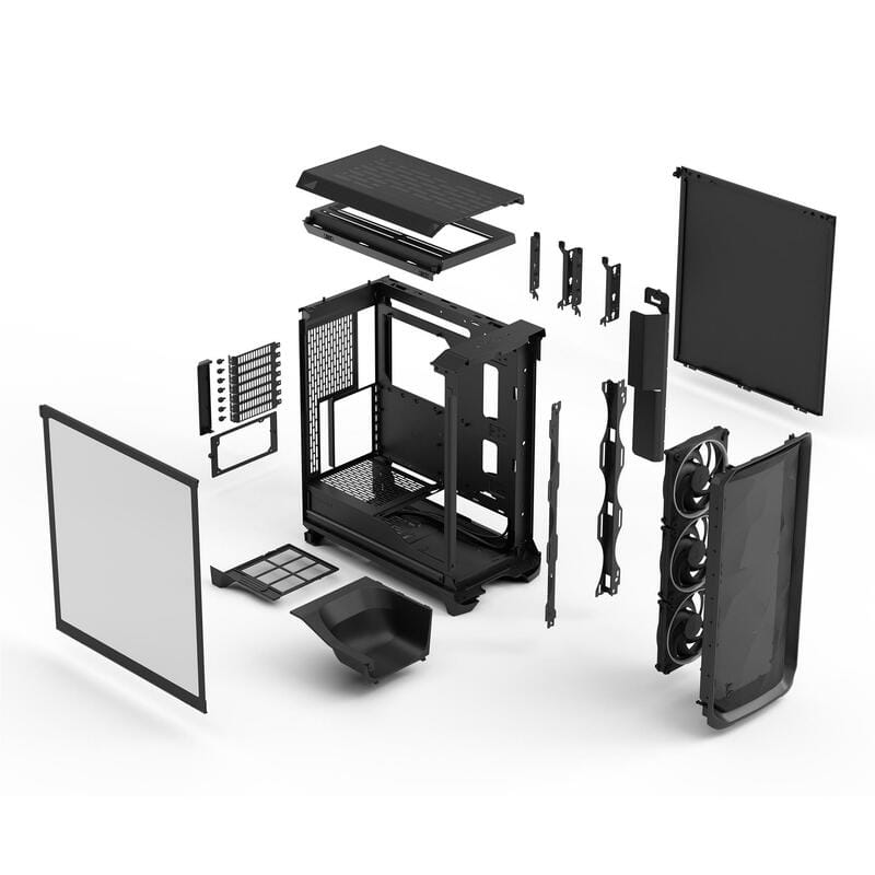 Корпус Fractal Design Meshify 3 Black RGB TG Light Tint (FD-C-MES3A-06)