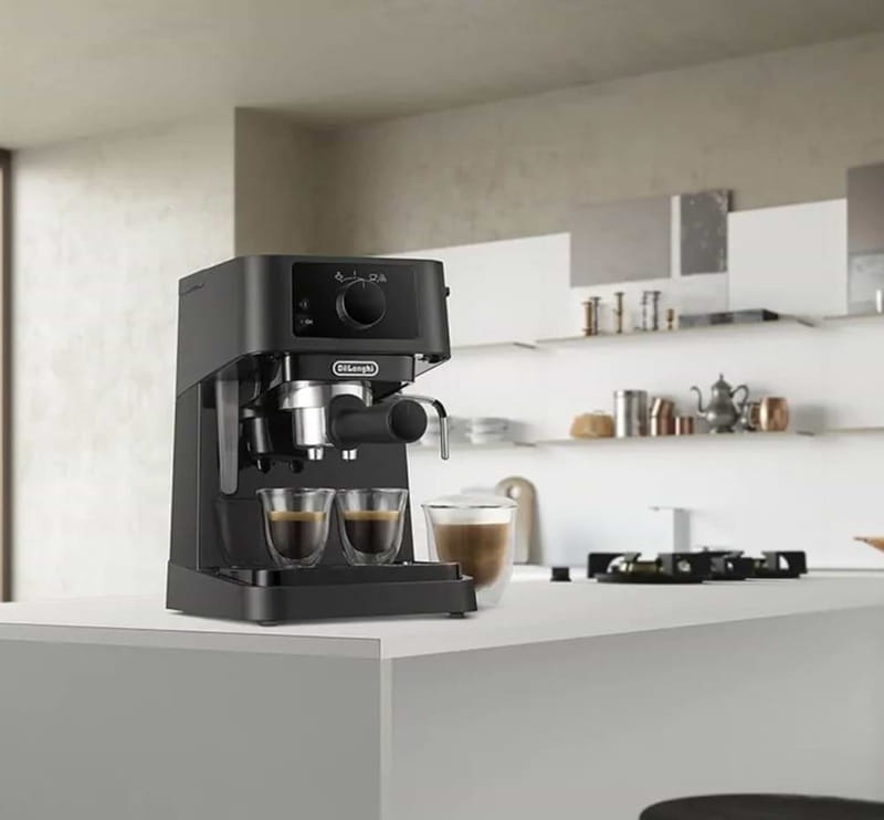 Кофеварка рожковая Delonghi EC 235 BK