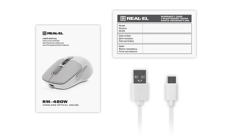 Миша бездротова REAL-EL RM-481W