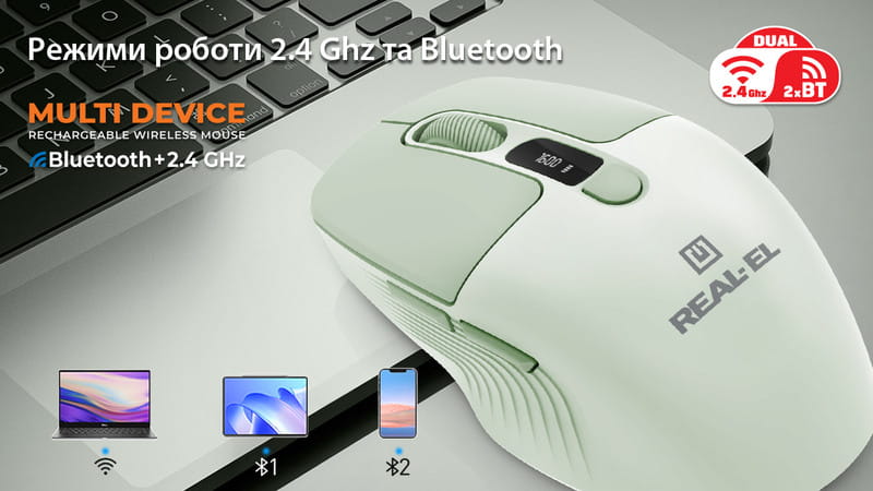 Миша бездротова REAL-EL RM-481W