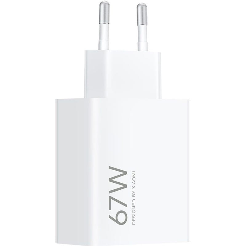 Зарядний пристрій Xiaomi 67W HyperCharge USB-A White (BHR07SKEU)