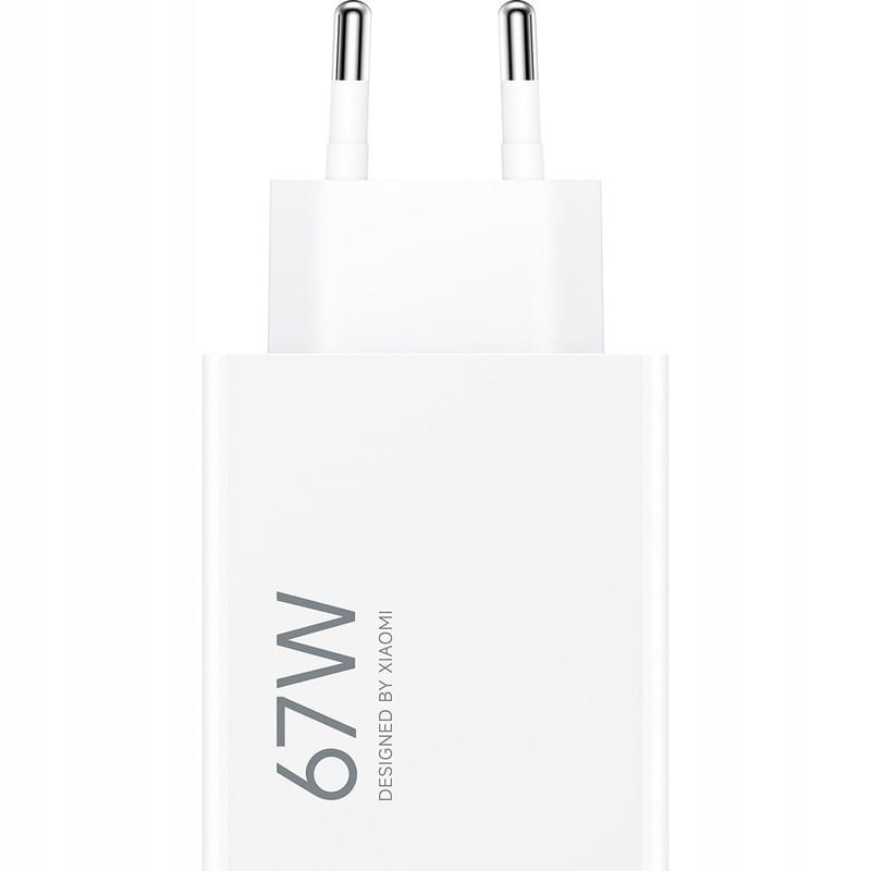 Зарядний пристрій Xiaomi 67W HyperCharge USB-A White (BHR07SKEU)
