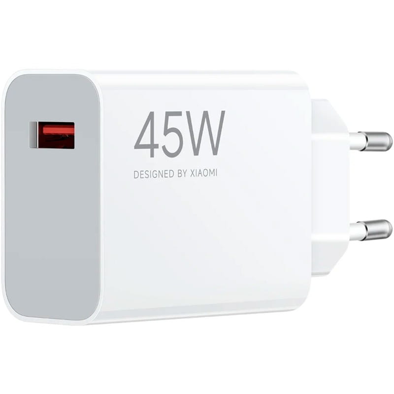 Зарядное устройство Xiaomi 45W Turbo Charging USB-A White (BHR07SLEU)