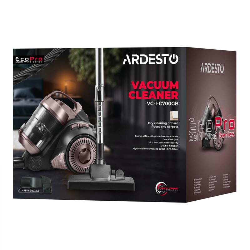 Пылесос Ardesto VC-I-C700GB