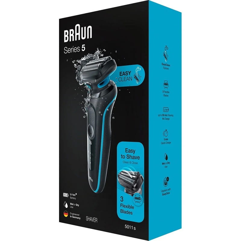 Електробритва Braun Series 5 51-M1000s Black/Mint