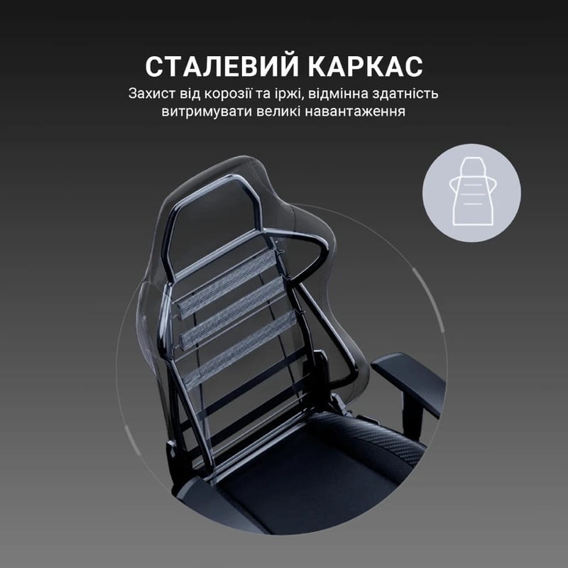 Кресло для геймеров Anda Seat Luna Pro Size L Gray Fabric (AD18T-44-G-F)