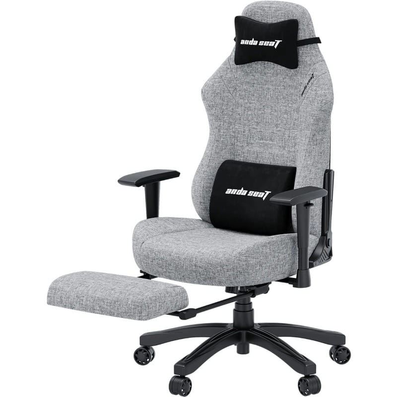 Кресло для геймеров Anda Seat Luna Pro Size L Gray Fabric (AD18T-44-G-F)