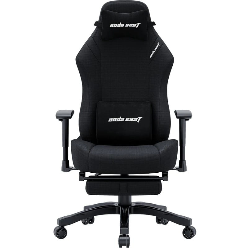 Крісло для геймерів Anda Seat Luna Pro Size L Black Fabric (AD18T-44-B-F)