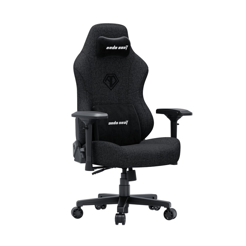 Кресло для геймеров Anda Seat Phantom 3 Pro Size L Dark Gray Linen Fabric (AD18YC-06-GB-F)