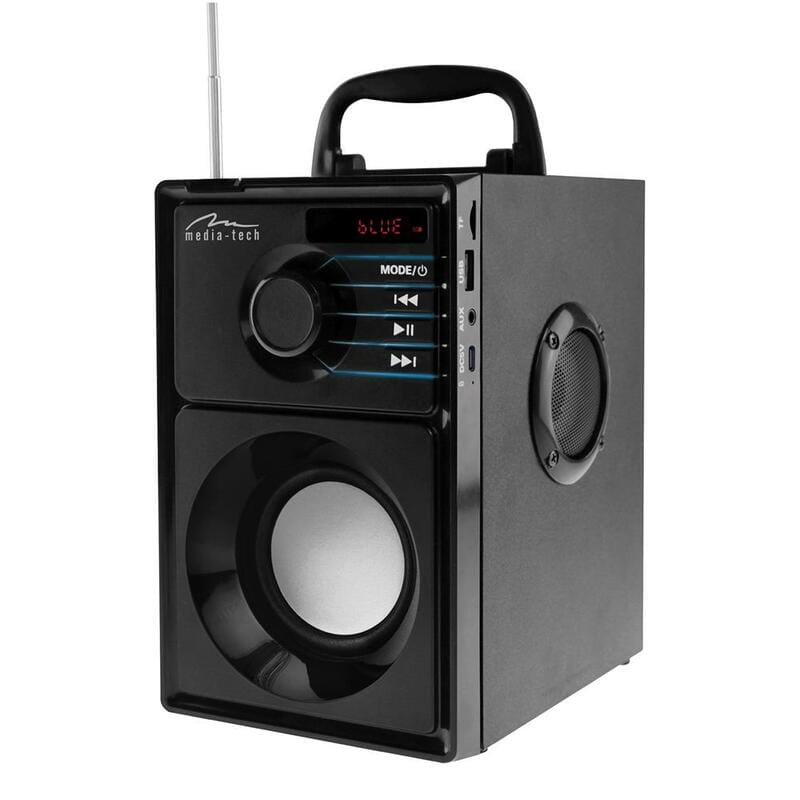Акустическая система Media-Tech Boombox Silver Black (MT3179)