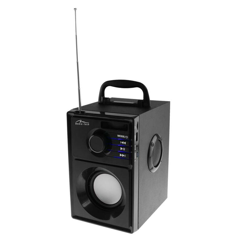 Акустическая система Media-Tech Boombox Silver Black (MT3179)