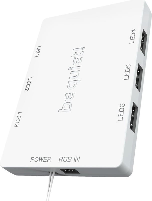 Вентилятор be quiet! Light Wings 120mm PWM High-Speed 3-Pack White (BL101)