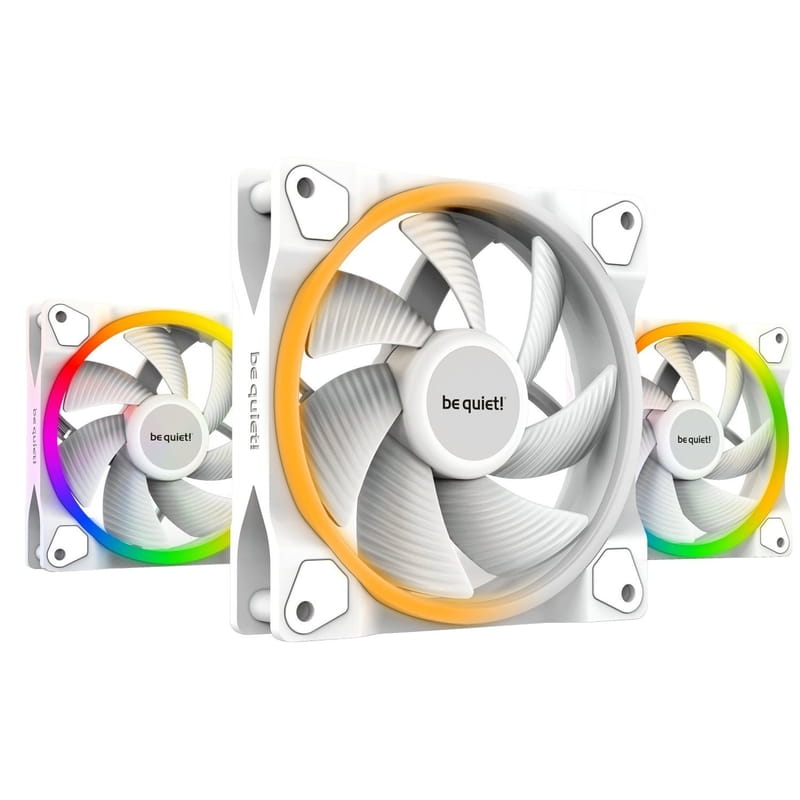 Вентилятор be quiet! Light Wings 120mm PWM High-Speed 3-Pack White (BL101)