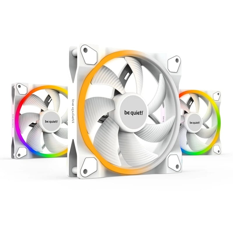 Вентилятор be quiet! Light Wings 140mm PWM 3-Pack White (BL102)