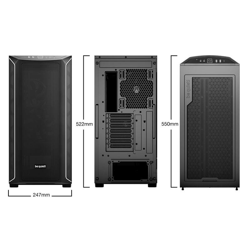 Корпус be quiet! Shadow Base 800 DX Black (BGW61)