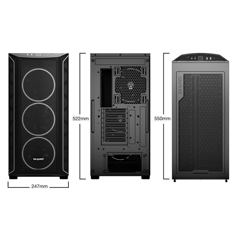 Корпус be quiet! Shadow Base 800 FX Black (BGW63)