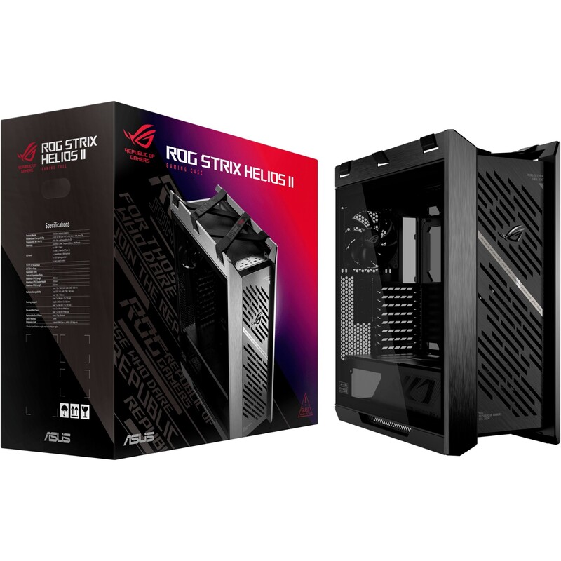 Корпус Asus ROG Strix Helios II GX601S Black (90DC00W0-B39000)