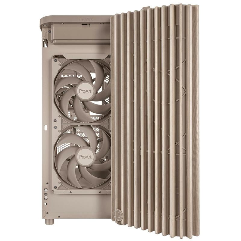 Корпус Asus ProArt PA401 Wood Edition - Mesh Beige (90DC00M7-B39000)