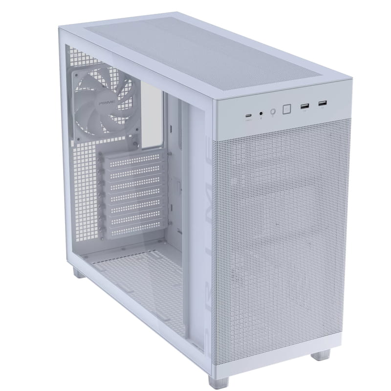 Корпус Asus Prime AP303 TG White (90DC00V3-B39010)