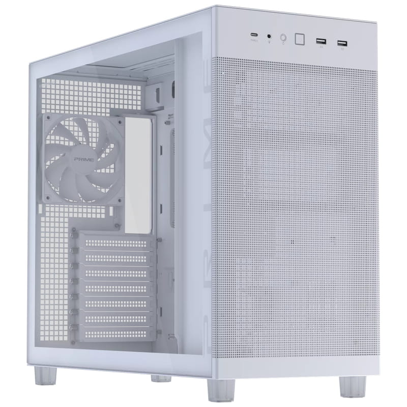 Корпус Asus Prime AP303 TG White (90DC00V3-B39010)