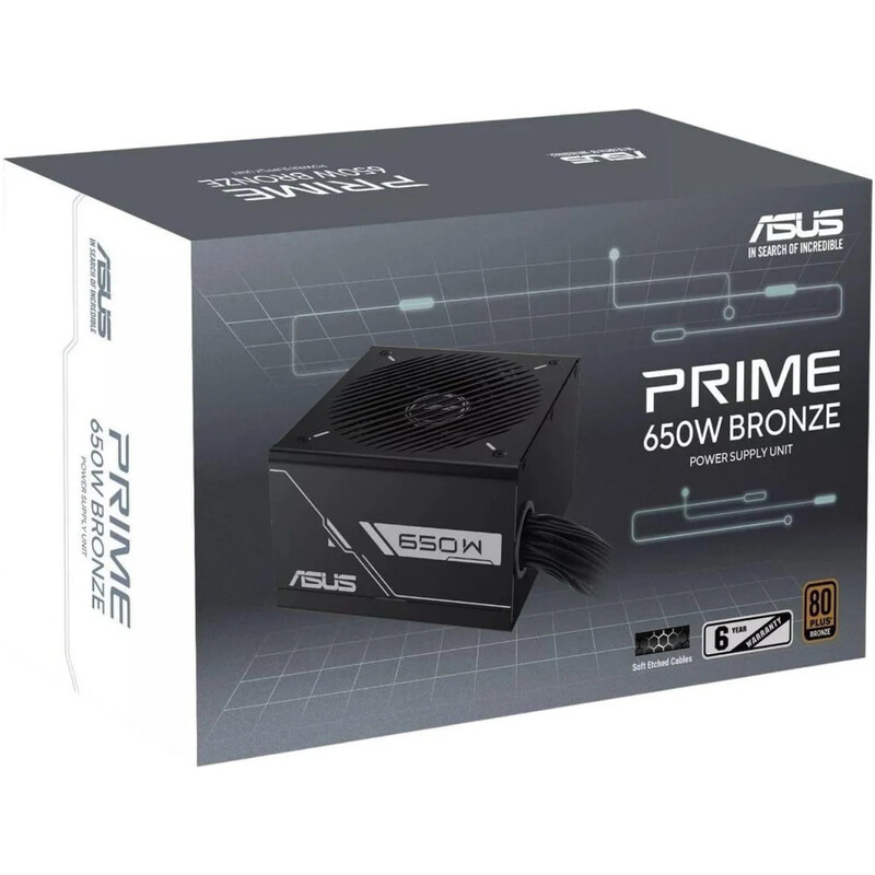 Блок питания Asus Prime 650W Bronze (90YE00Y1-B0NA00)