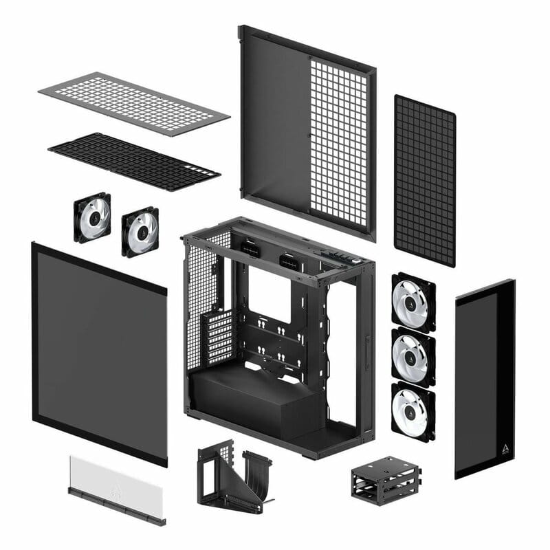 Корпус Arctic Xtender VG Black (ACPCC00016A)