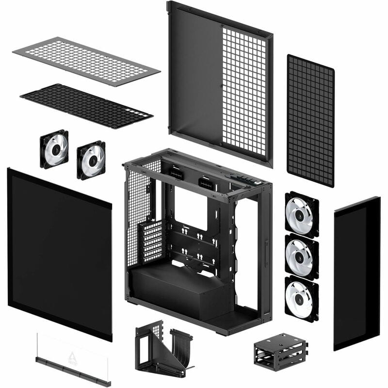 Корпус Arctic Xtender VG Black (ACPCC00019A)
