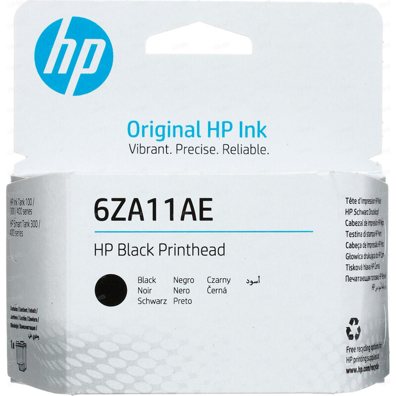 Друк.головка HP DeskJet GT5810/5820/Ink Tank 115/315/319/410/415/419 (6ZA11AE) Black
