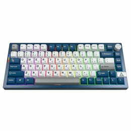 Клавіатура бездротова Montech MKey PRO Freedom Blue (MKPRO75FB)