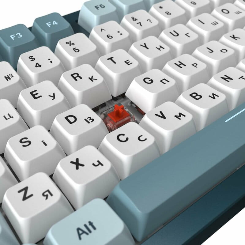 Клавиатура Montech MKey TKL Freedom Blue/White (MK87FR)