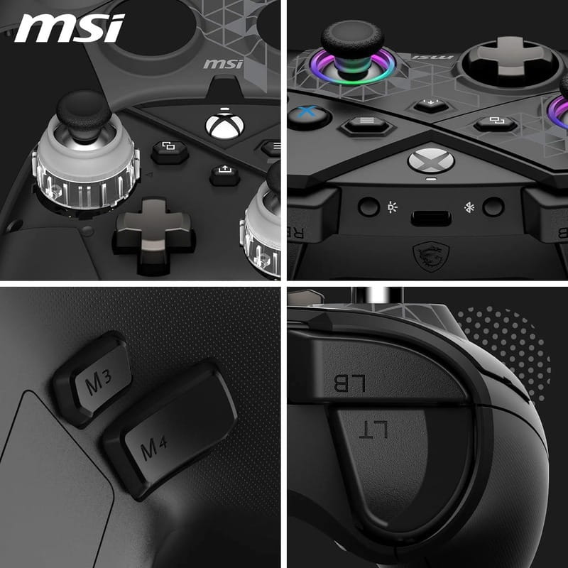 Геймпад MSI Force Pro Wireless Black