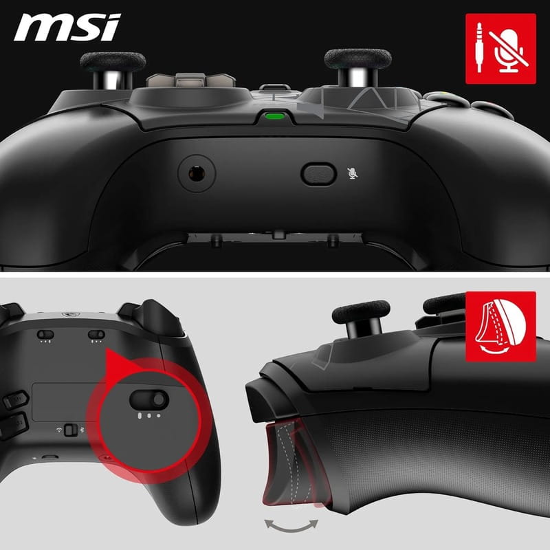 Геймпад MSI Force Pro Wireless Black