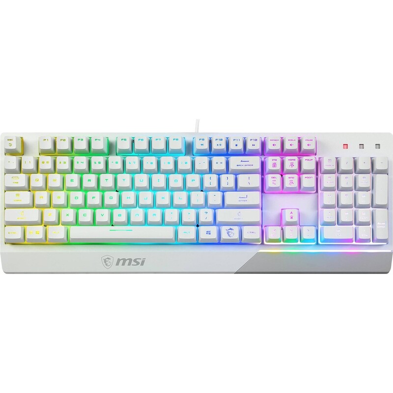 Комплект (клавіатура, миша) MSI Vigor GK30 Combo UA White