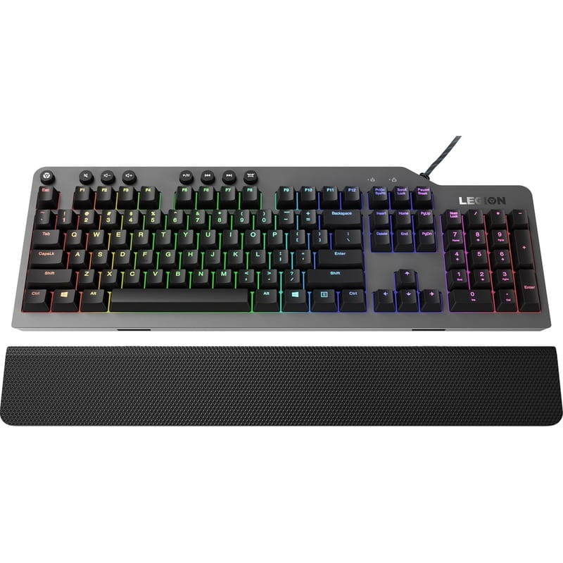 Клавиатура Lenovo Legion K500 RGB Mechanical Gaming Keyboard UKR (GY41L16650)