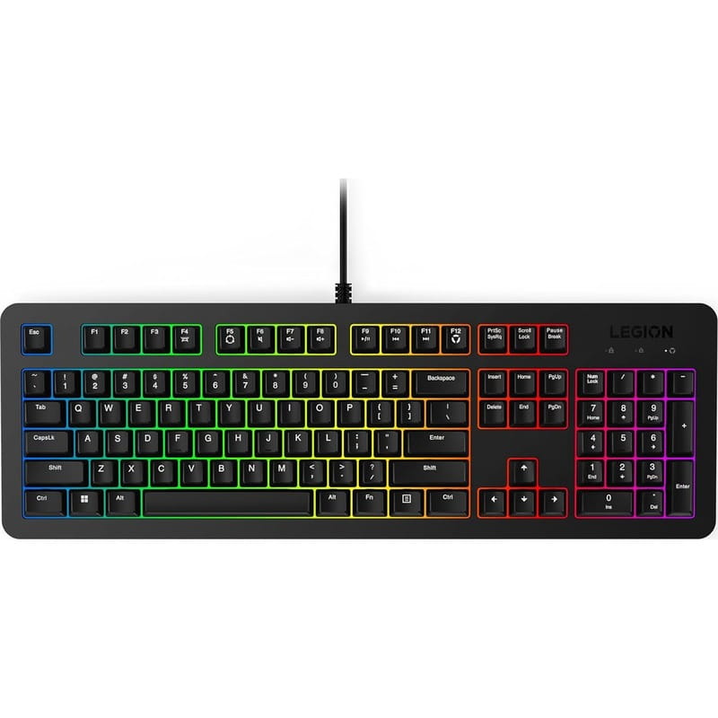Клавиатура Lenovo Legion K310 RGB Gaming Keyboard UKR (GY41N91855)