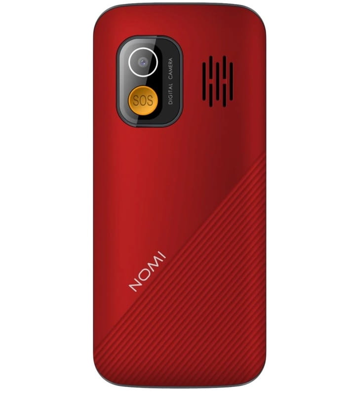 Мобiльний телефон Nomi i1820 Dual Sim Red