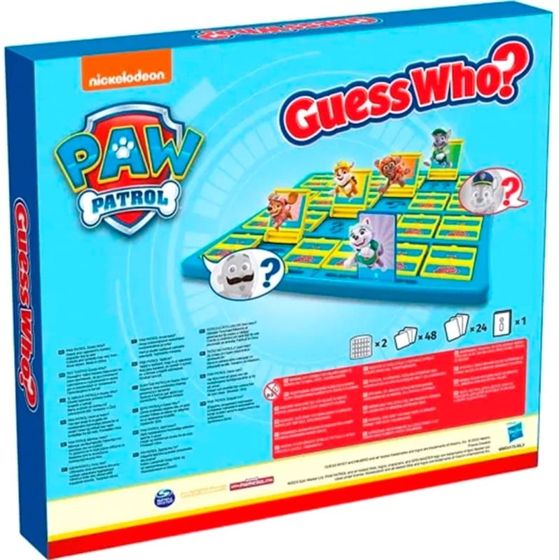 Настільна гра Winning Moves Paw Patrol Guess Who? (WM04175-ML1-6)