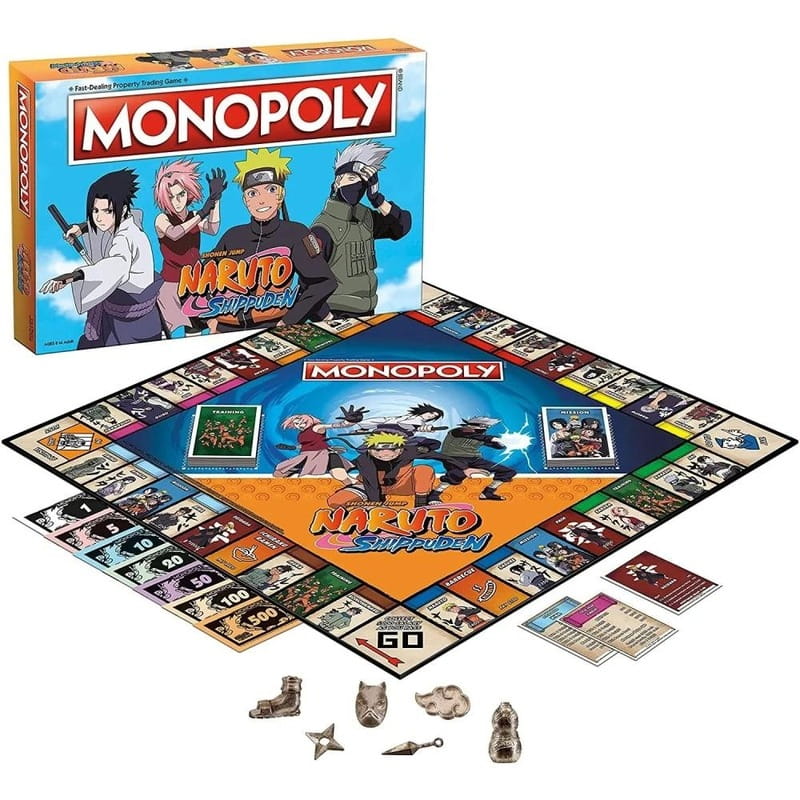 Настільна гра Winning Moves Naruto Shippuden Monopoly (WM00167-EN1-6)