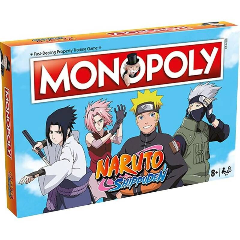 Настільна гра Winning Moves Naruto Shippuden Monopoly (WM00167-EN1-6)