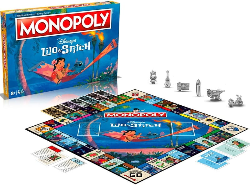 Настільна гра Winning Moves Disney Lilo and Stitch Monopoly (WM02869-EN1-6)